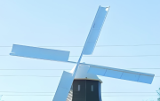Mountain Customized Suspended Windmill Ride