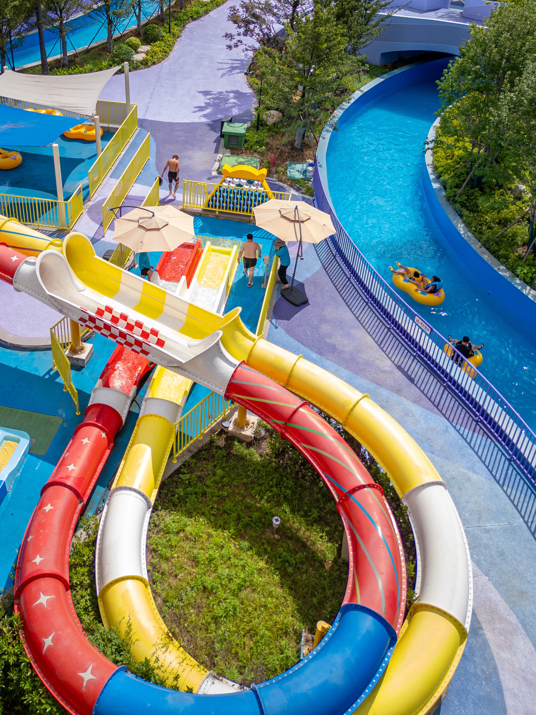 Second-hand Large Spiral Water Slide
