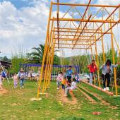 Nature-Themed Bionic Swing Cluster