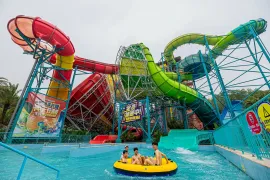 高速スパイラル水コースター磁気打ち上げ