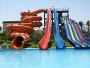 High-Altitude Spiral Competitive Water Slide