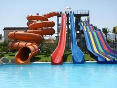 High-Altitude Spiral Competitive Water Slide