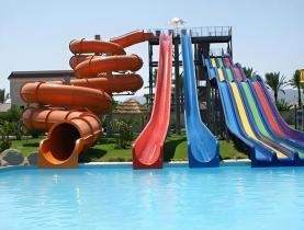 High-Altitude Spiral Competitive Water Slide