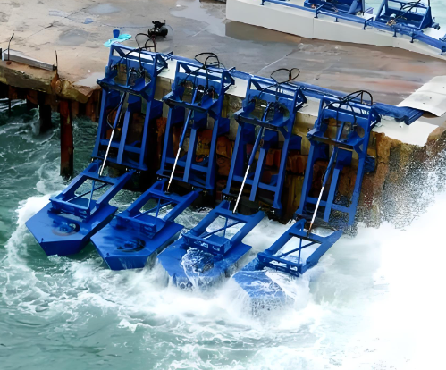 Machine de vague de contrôle d'érosion côtière