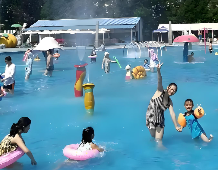 Child-friendly Mini Water Park Wave Making Equipment