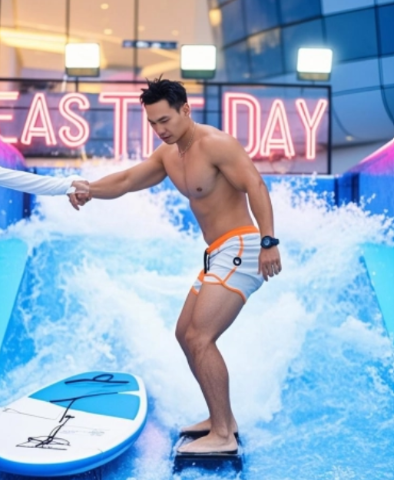 Modular Wave-Making Equipment for Surf Training Facilities