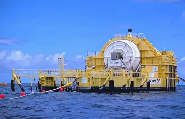 Generator Gelombang Daya Tinggi Situs Uji Lepas Pantai