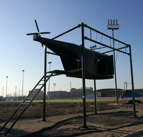 Set Rintangan Latihan Ekspansi Tim Luar Ruangan Profesional