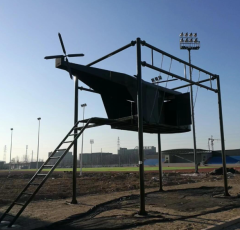 ชุดอุปสรรคการฝึกอบรมการขยายตัวของทีมกลางแจ้งมืออาชีพ