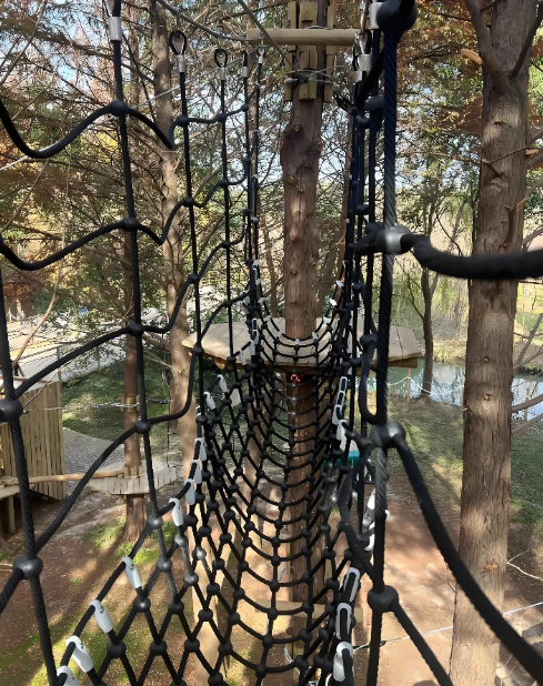 Jungle Crossing ชุดอุปกรณ์การฝึกอบรมการขยายตัว