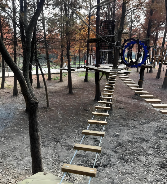 Jungle Crossing ชุดอุปกรณ์การฝึกอบรมการขยายตัว