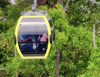 Accessibility-Focused Low-Altitude Cable <span>Car</span>