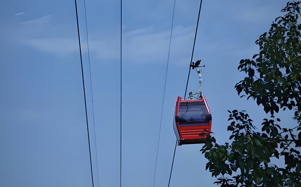 รถสายเคเบิลต่ำแบบพาโนรามาเปิดโล่ง