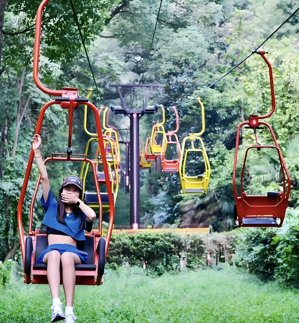 โซนป้องกันสิ่งแวดล้อมเงียบรถสายเคเบิลระดับความสูงต่ำ