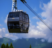 Family-Friendly Double-Cabin Low-Altitude Cable Car