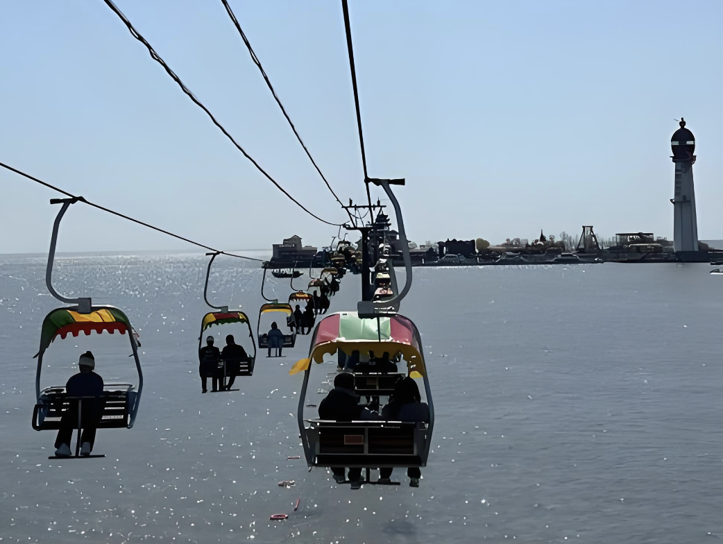Téléphérique bas niveau résistant à la corrosion Coastal Seaview