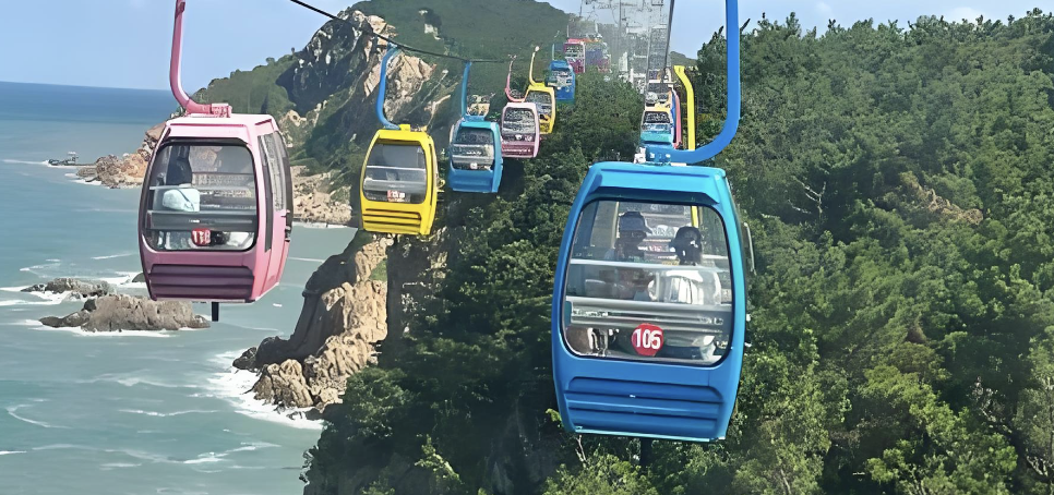 Téléphérique panoramique de bas niveau