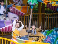 Cyclone Space 360° Rotating Air Ship Ride