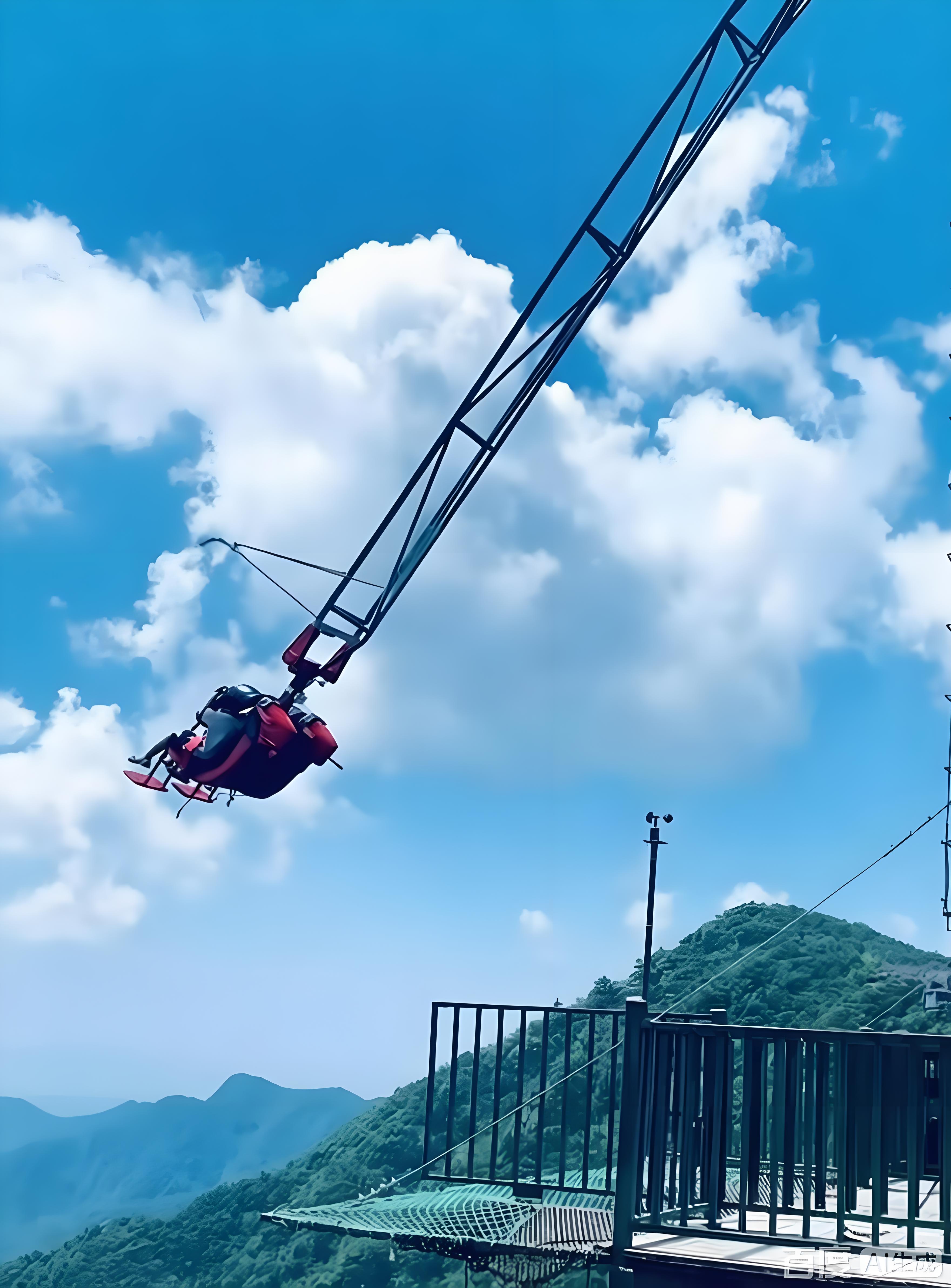 Non-Powered Silent Cliff Swing (Eco-Friendly Model)