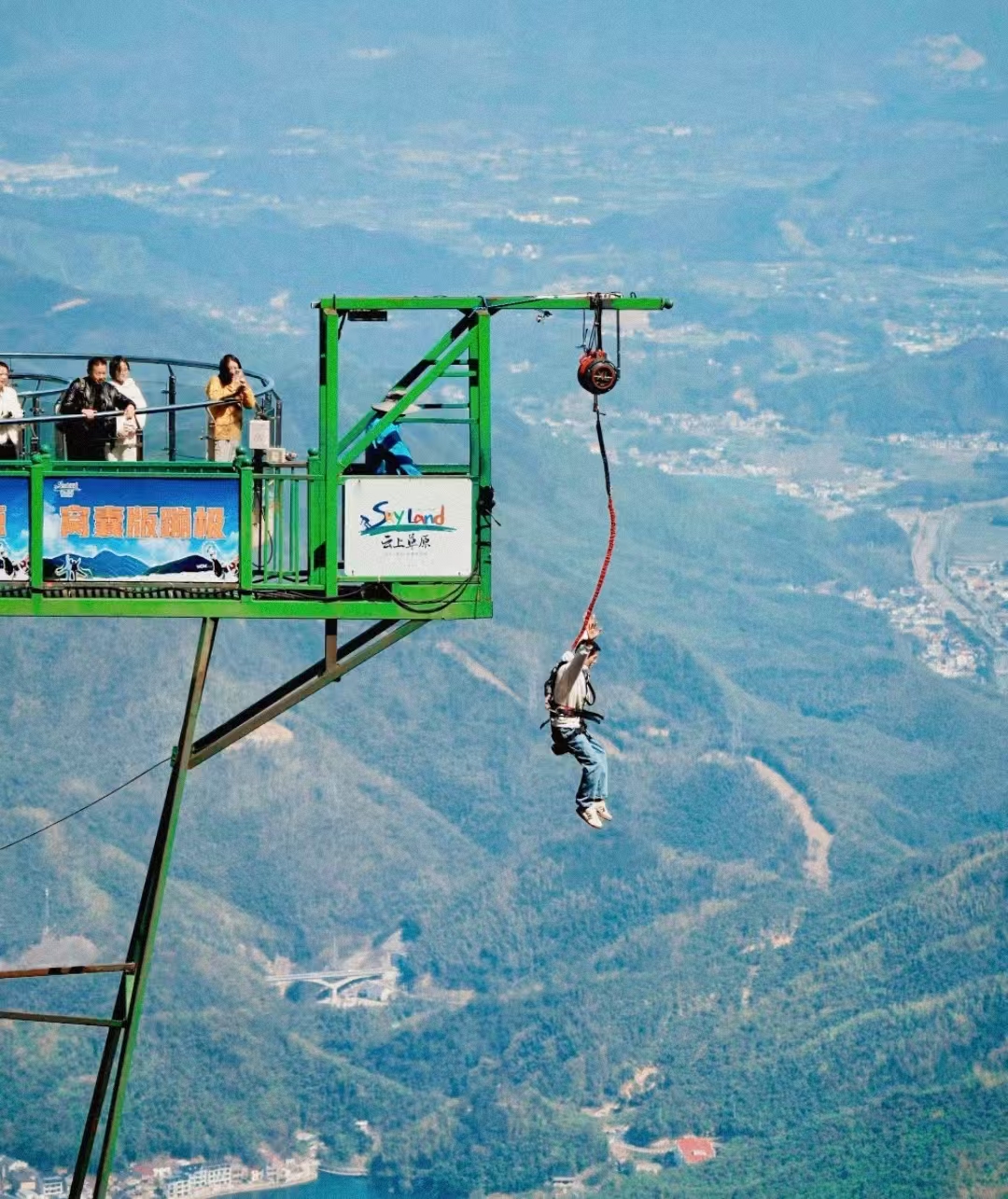 ポータブルモジュラー崖スイング