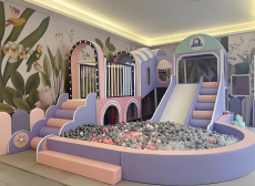 Soft Wrapped Toddler Indoor Slide