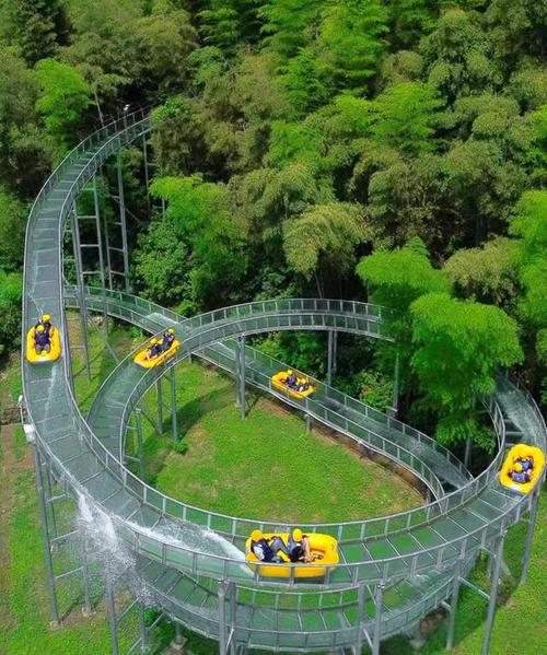 Glissière d'eau en verre interactive parent-enfant (édition familiale)