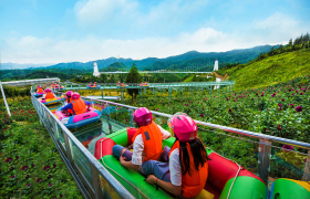 Parent-Child Interactive Glass Water Slide (Family Edition)