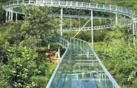 Eco-Friendly Low-Impact Glass Water Slide