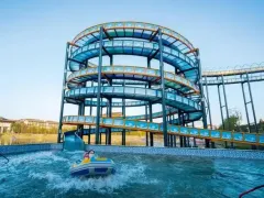 360° Loop Panoramic Glass Water Slide