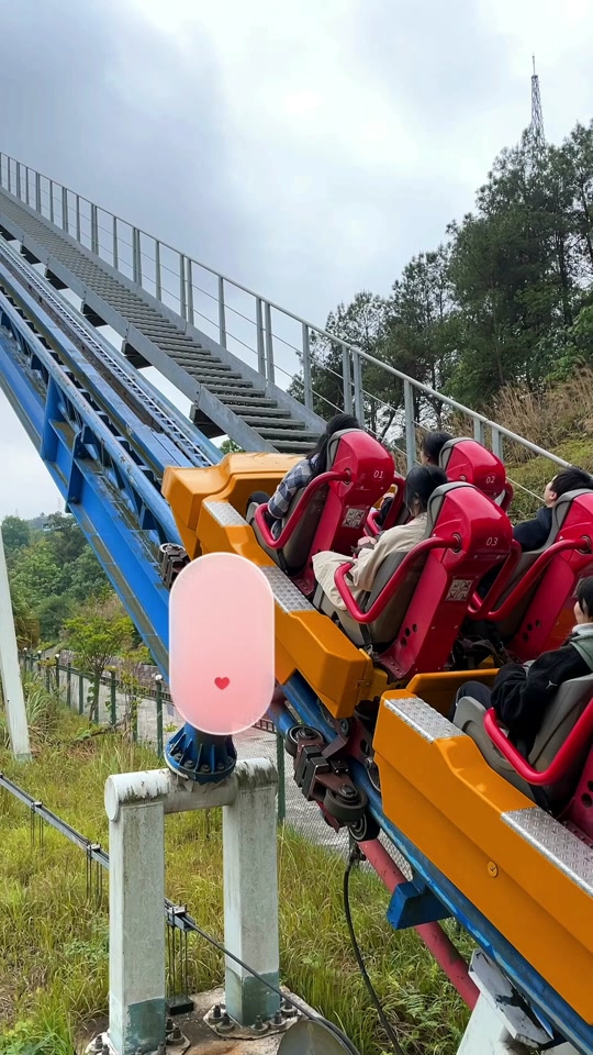 Smart Interactive Competitive Track Mountain Coaster
