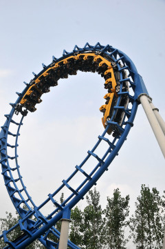 Extreme Catapult Track Mountain Coaster for Amusement Parks