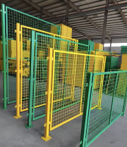 Industrial Galvanized Frame Fence Panel