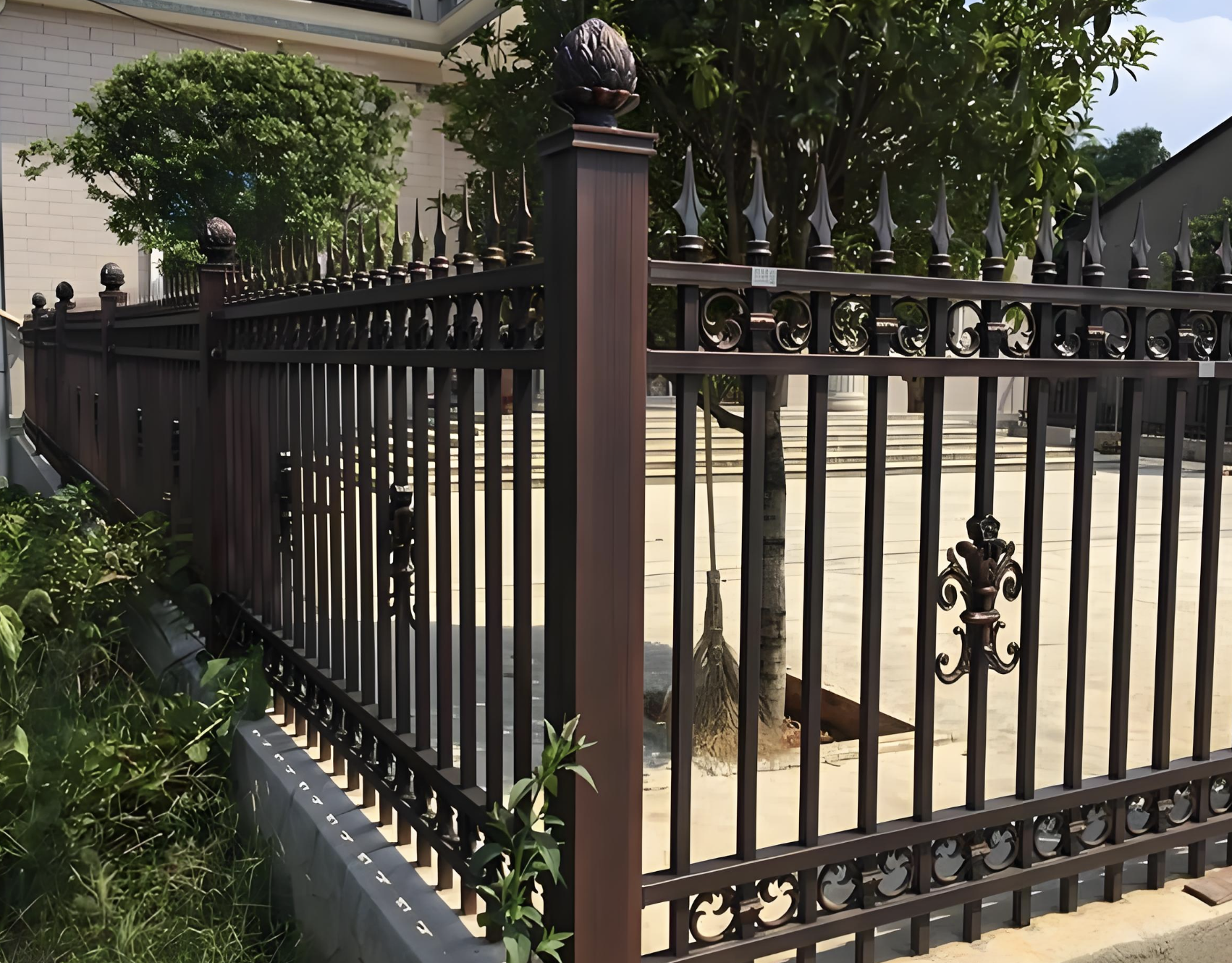 Residential Decorative Aluminum Garden Fence