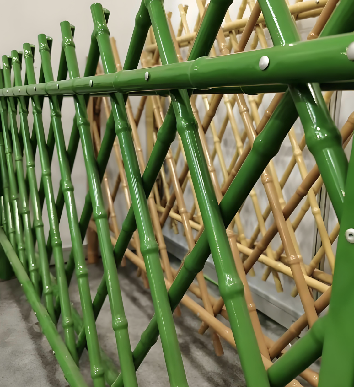 Landscape Stainless Steel Bamboo-Style Guardrail