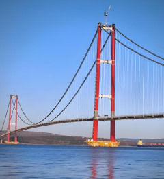 สะพานแขวนสำหรับงานหนักบนทางหลวงระยะยาว