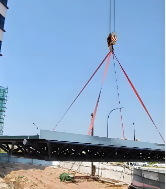 สะพานระงับชนบทการใช้งานอย่างรวดเร็วแบบโมดูลาร์