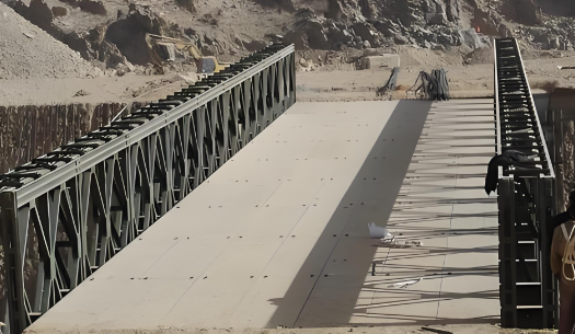 ポータブルモジュラー緊急サスペンションブリッジ