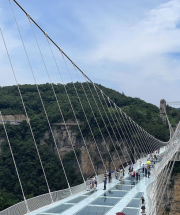 Scenic Canyon Foot Suspension Bridge พร้อมดาดฟ้ากระจก