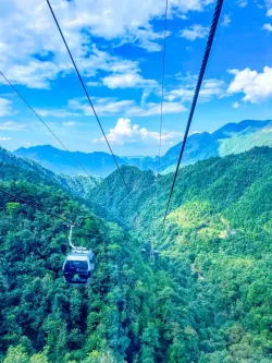 Garis Zip Pemandangan Panorama