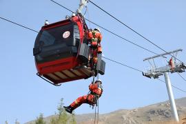 Fire Emergency Rescue Rapid Zipline Device