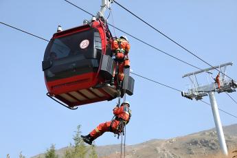 Cứu hỏa khẩn cấp cứu hộ nhanh chóng Zipline thiết bị