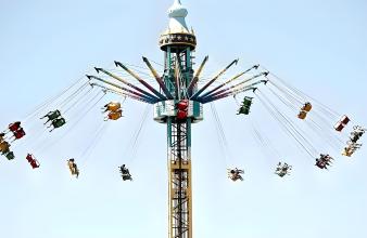 Tùy chỉnh theo chủ đề bay Trapeze cho công viên chủ đề