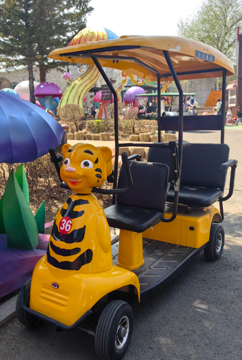 Parent-Child Dual-Seat Interactive Amusement Tank Vehicle