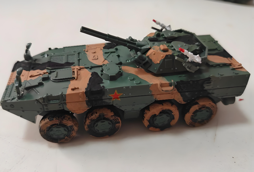 Military Themed Simulated Amusement Tank Vehicle (1:6 Scale)