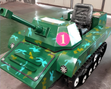 Cultural Tourism Tracked Amusement Tank Vehicle