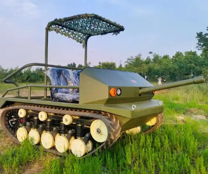 Professional Off-Road Racing Amusement Tank Vehicle