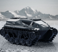 Véhicule de réservoir d'amusement amphibie amphibie