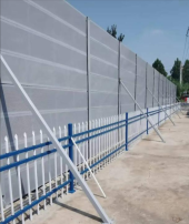 Penghalang Suara Sementara Lokasi Konstruksi