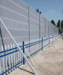 Penghalang Suara Sementara Lokasi Konstruksi