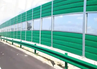 Rào cản âm thanh Polycarbonate đường sắt trong suốt